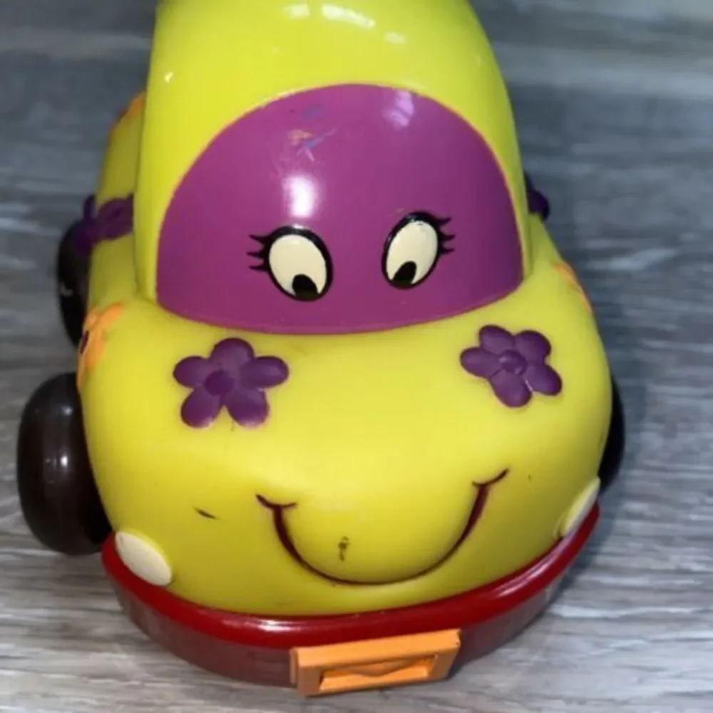 mybtoys toy car happy face bell moving